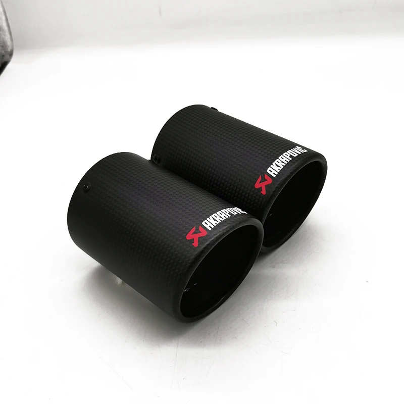 Akrapovic наконечник выхлопной трубы из углеродного волокна для Volkswagen Bora пленка АТИ-радиация Polo Lavida Jetta VW Golf 7 6 MK7 Mk6 Scirocco 1,4 T TSI
