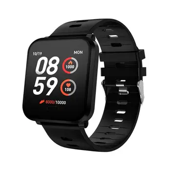 

Square Screen Smart Bracelet Wristband 1.3 Full Touch Color Screen Heart Rate Sleep Monitoring Waterproof Sports Smart Band