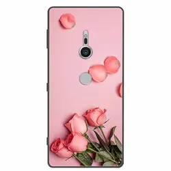 Stylish Marble Painted Soft TPU Phone Case Cover for XZ2 Compact (36)