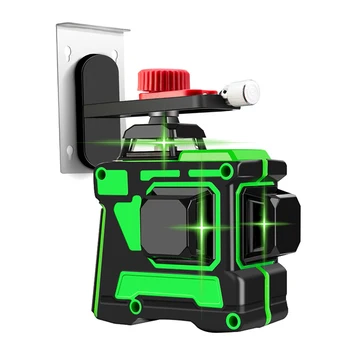 

12 Lines 3D Green Laser Level Self-Leveling 360 Degrees Horizontal And Vertical Cross Lines Green Laser Line Laser Level Battery