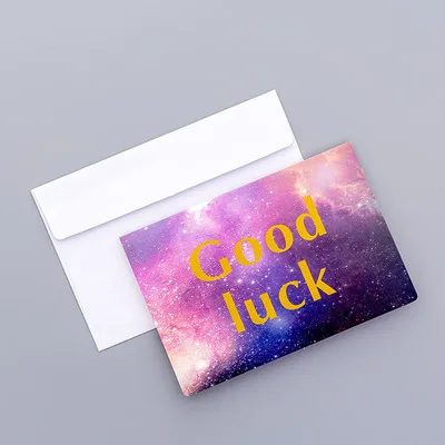 2pcs Envelopes 2 шт Звездное небо поздравительные открытки Канцелярские конверты Письмо Бумага Поли Мейлер пользовательская упаковка для отправки посылок сумки Kawaii школьные принадлежности - Цвет: 2pcs Envelopes