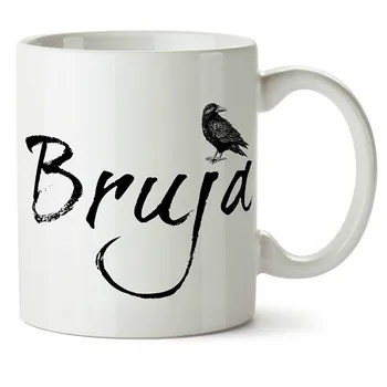 

11oz Bruja Magic Raven Crow Coffee Ceramic Mug