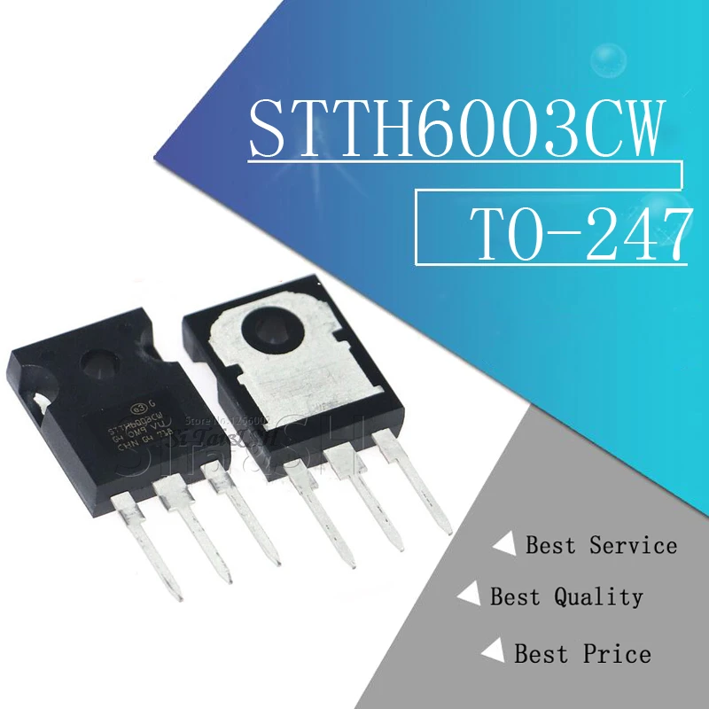5pcs Stth6003cw To-247 Stth6003 To247 300v 60a New Original ...