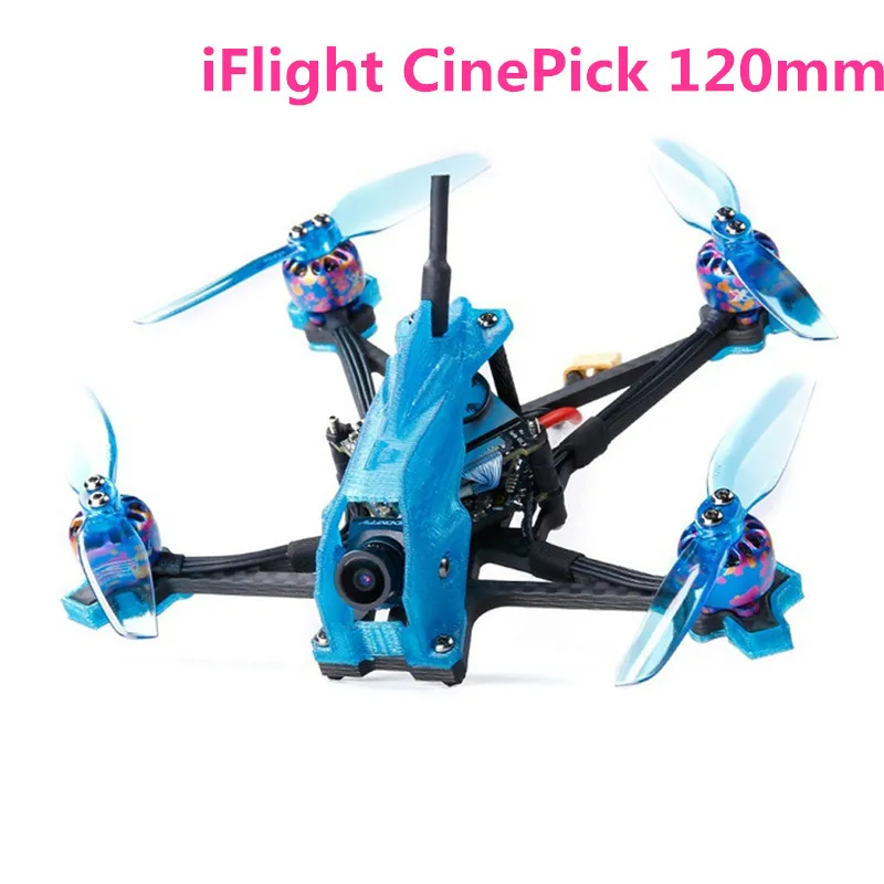 IFlight CinePick 120 мм 4S 120HD 1080P w/Caddx детская черепаха Cam Фристайл RC Мультикоптер FPV гоночный Дрон