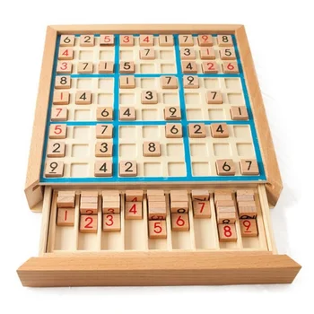 

Wooden Desktop Game Memory Chess Sudoku Puzzle Game Board Educational Toys, Christmas Gift
