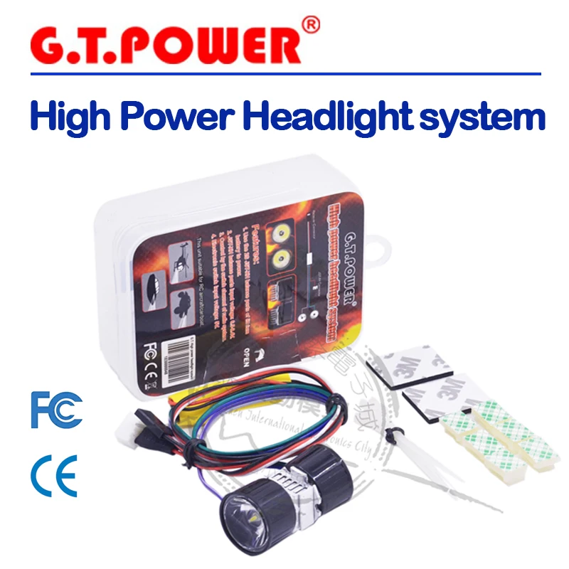 

G.T.power High Power Headlight System FPV-Fever RC3000Dual (3000mW/ Dual-head Night Light)