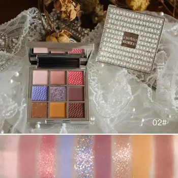 

Eye Shadow Palette 24Hours Not Fade Dryproof Waterproof Smudge-proof Easy To Color Shimmer Matte Eyeshadow