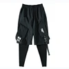 11 BYBB'S DARK Tactical Functional Cargo Pants Joggers Men Fake two Pieces Trousers Hip Hop Streetwear Pant Black GB246 6