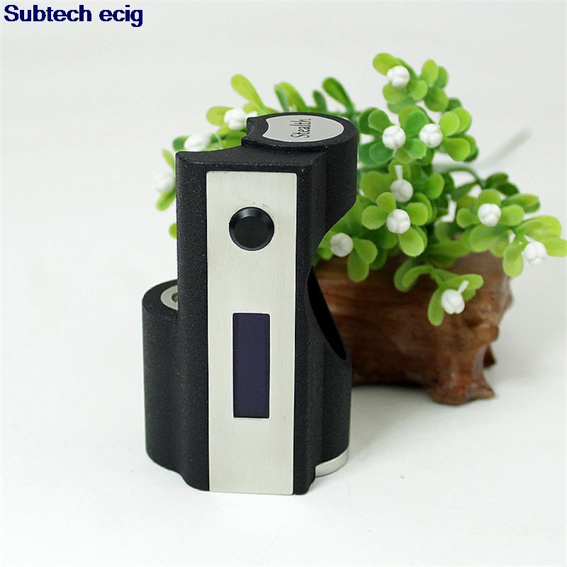 

SXK Style Stealth 60W 18650 Box Mod 24mm diameter chip inside mechanical mod fit for RDA RTA RDTA tank from SXK factory