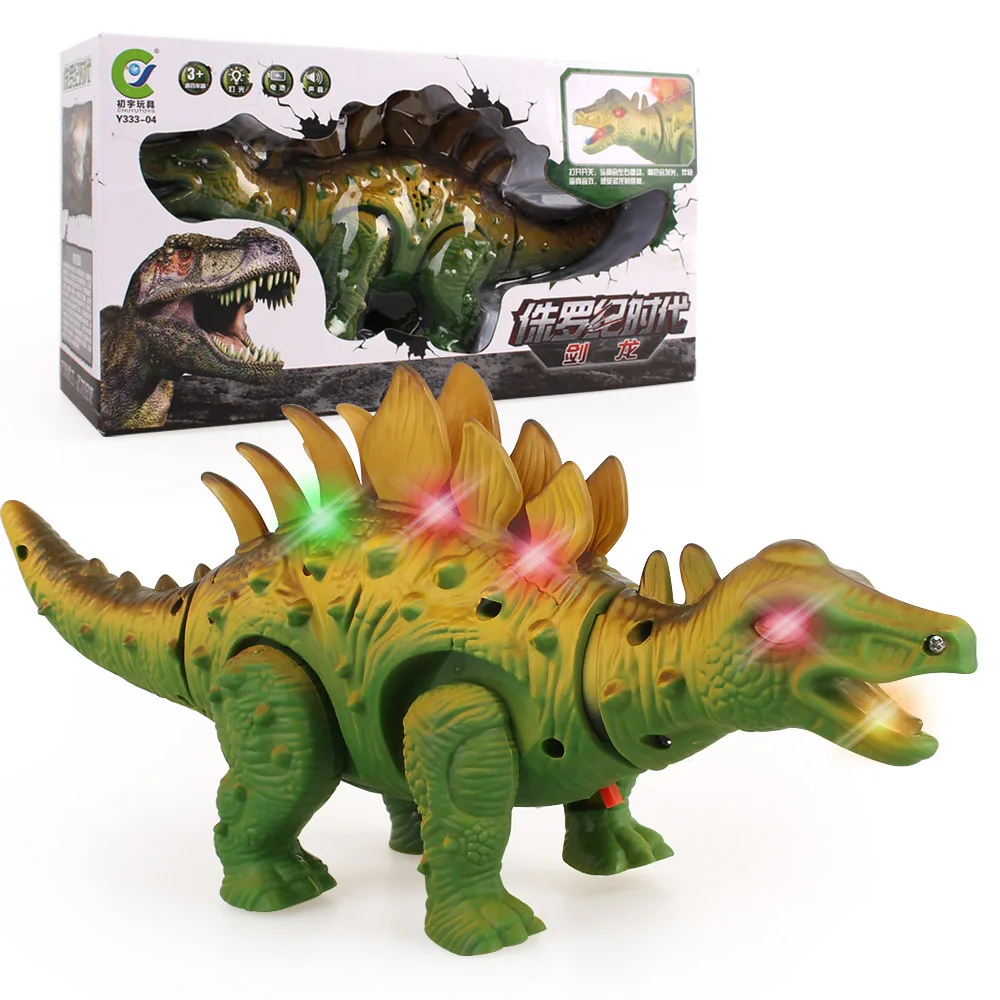 

New Products Hot Sales Model Shining Sound Making Electric Universal Dinosaur Model Toy 3-6 a Year of Age Boy Gift