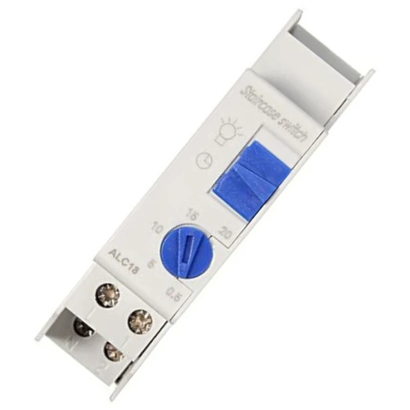 ALC18 Din Rail Staircase Lighting Timer Switch Timer Relay 220VAC 16A
