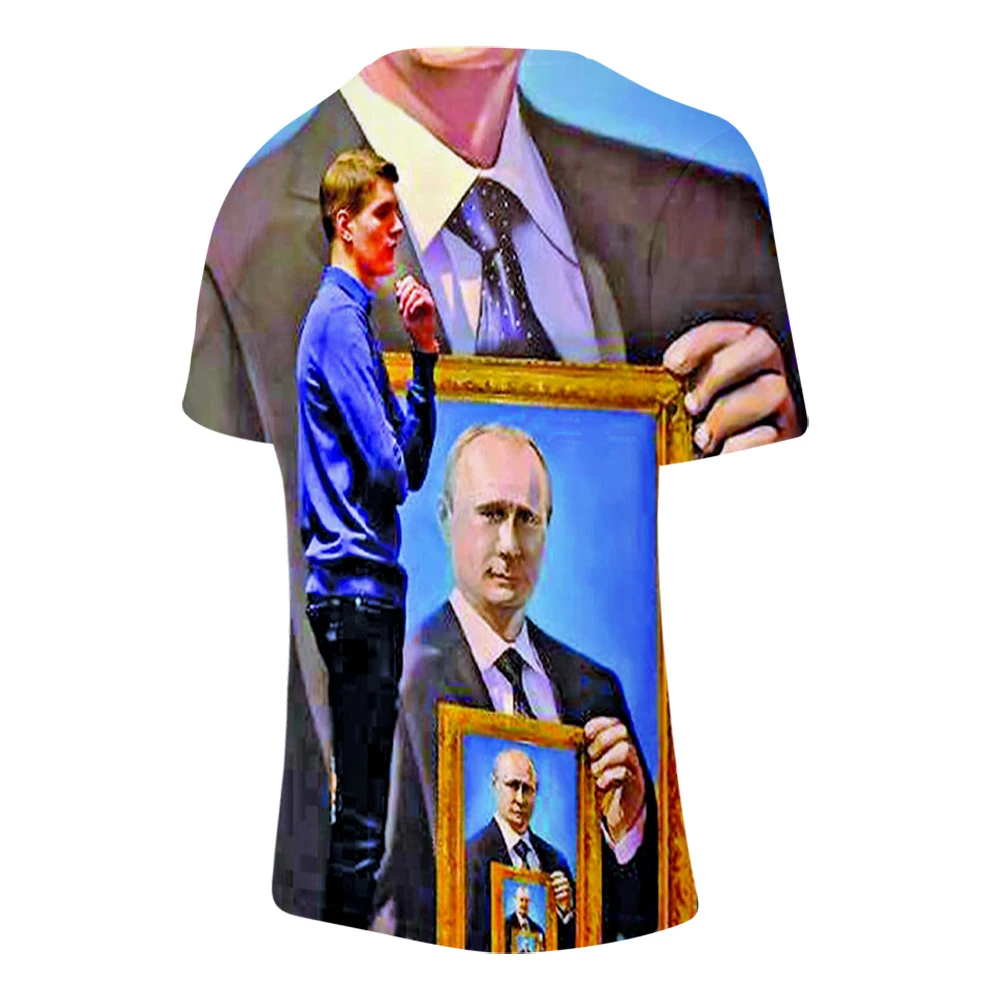 Notorious Putin Smalls 2Pac Tupac 3d Dye T-Shirt Women Men Fashion Clothing harajuku Tops Summer Style tees