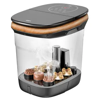 

German Fumigation Foot Bath Full Automatic Foot Bath Electric Massage Heating Household High Deep Barrel Over The Lower Leg