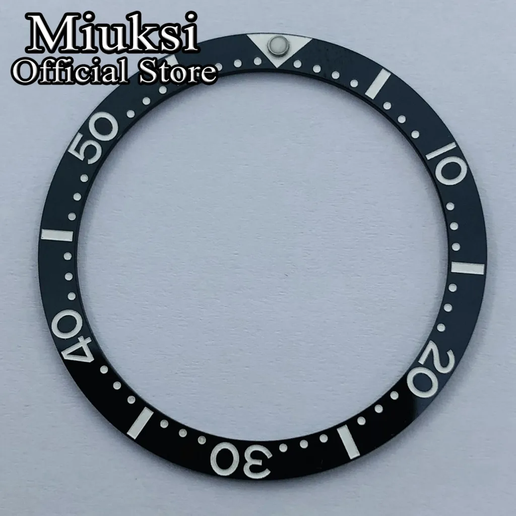 Premium Stainless Steel & Ceramic Bezel Insert – 38mm Replacement Watch Accessory