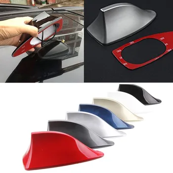 

Car Shark Fin Antenna Auto Radio Signal Aerials Roof Antennas Car Styling New