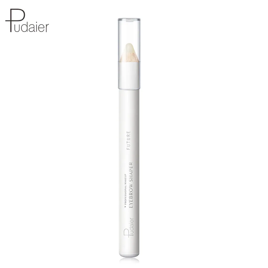 Pudaier карандаш для бровей, косметический макияж, натуральный, стойкий, бесцветный, для формирования бровей, водонепроницаемый, белый, для бровей, инструменты для красоты 902