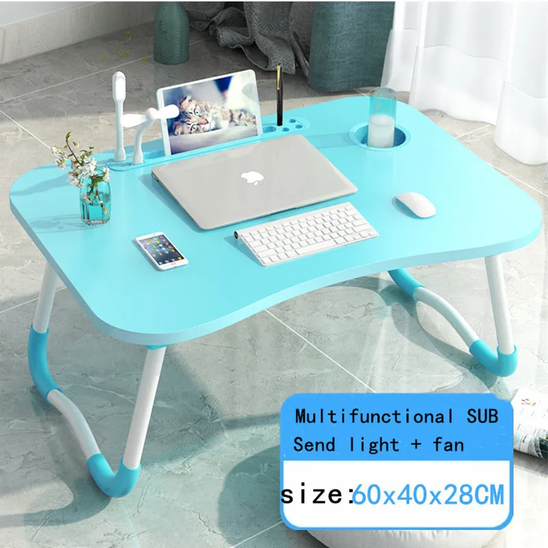 Home Folding Laptop Bed Tray Table Desk Portable Lap for Study and Reading laptop bed table
