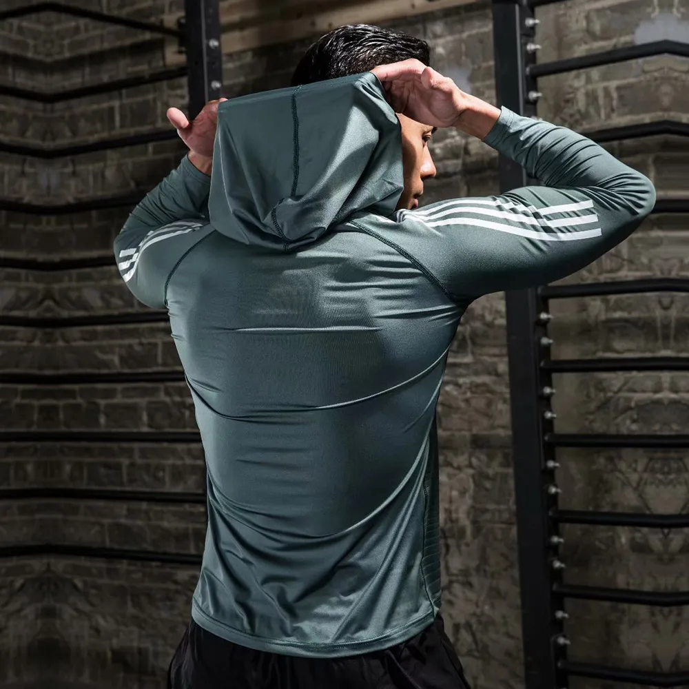 Men's Sportswear Compression Suits Training Clothing Set Training Jogging Sports Running Workout Gym Tights Dry Fit Plus Size