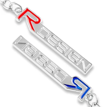 

For Volvo Rdesign XC90 S60 XC60 V70 S80 S40 V50 V40 V60 C30 S70 S90 V90 Car accessories 3D Metal Alloy Keychain Keyring Gifts