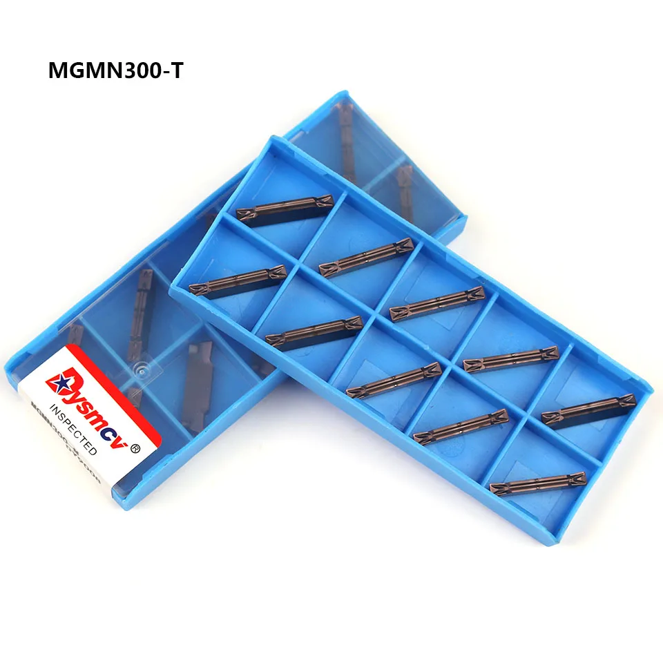 10 Inserts En Carbure MGMN200 G 2 Mm - Pour Tournage Acier - Qualité Fiable, Neufs