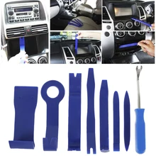 

8 Pcs Car Auto Trim Removal Tool Kit Door Audio Panel Window Terminal Plastic Molding Clip Fastener Remover Pry Tool