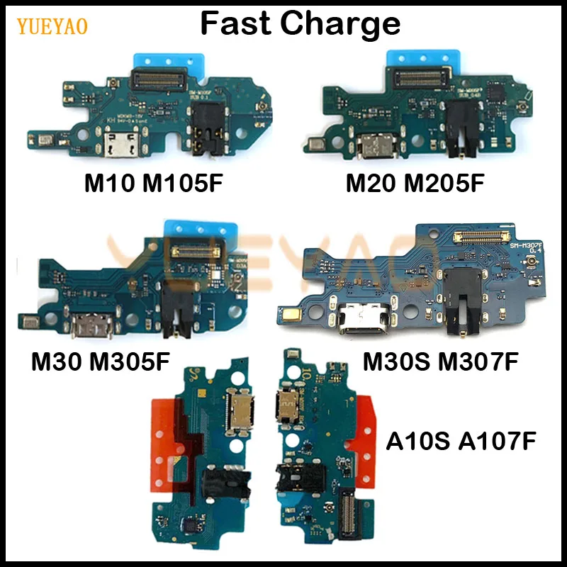 

M10S M107 M30S M307 USB Charging Dock Port Socket Jack Connector Charge Board Flex Cable For Samsung M10 M105 M20 M205 M30 M305
