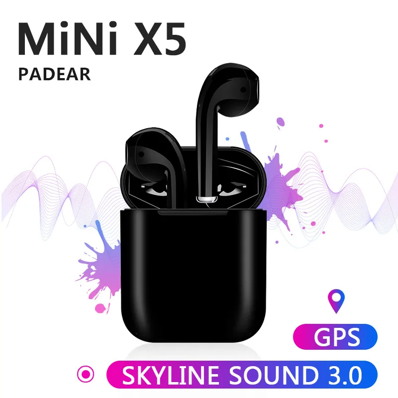 Padear mini X5 Bluetooth гарнитура наушники беспроводные наушники для Xiaomi Iphone Android 7/8/PLUS X xs RS 11 PRO Max Sumsung