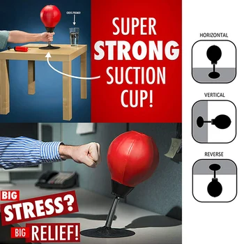 

Desktop vent ball adult sucker type boxing vent ball exercise equi pment boxing speed pear boxing punching bag fitness