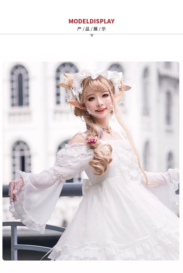 halloween costumes A0028Lolita sweet cute Western style spring summer new OUTER sun-proof cappa shirt blouse anime dress