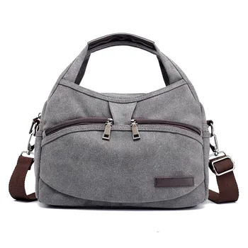 

Canvas bag ladies casual wild trend single shoulder female bag portable small bag wholesale Messenger bag female bag handbag
