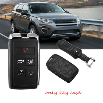 

car key case cover for LAND ROVER Range Rover Velar 2018 Case Remote Key keychain key chain holder genuine leather