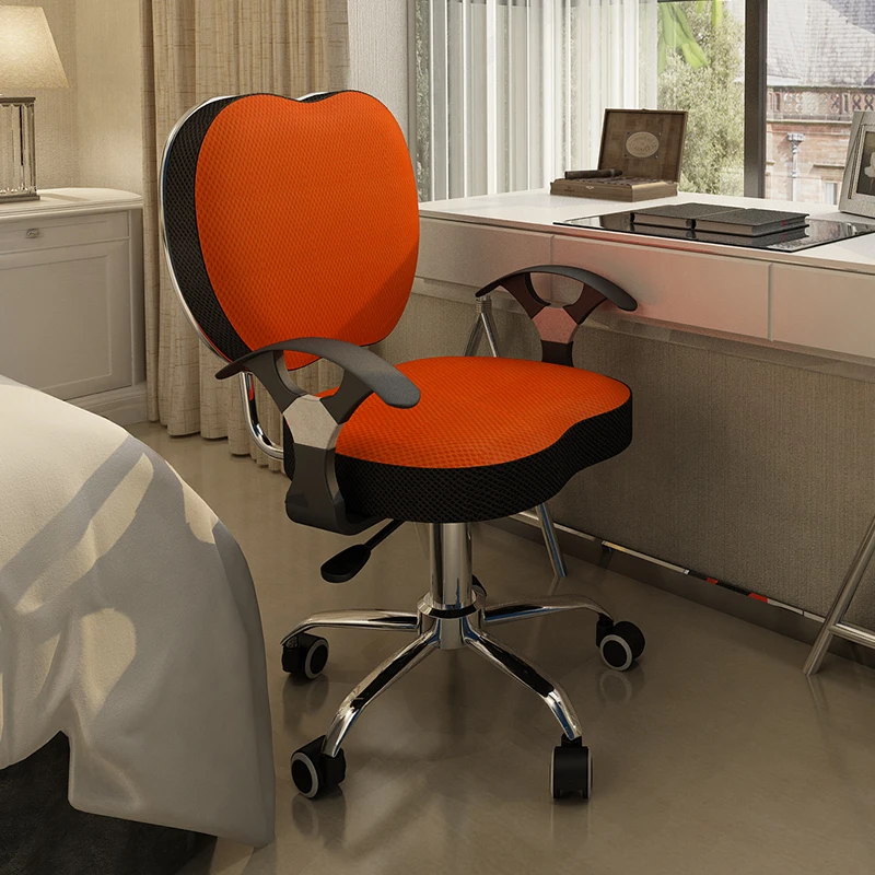  Professional Computer Chair Office Chair Household Metalic Swivel with Armrest Comfortable Dormitor