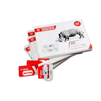 

10/20/50pcs Men High Quality Safety Razor Double Shaver Razor Blade Stainless Steel Sharp Private Care Old Fashioned Manual