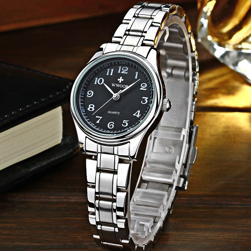Montre Femme 2023 WWOOR Watch Women Number Dial Waterproof Small Women Watch Romantic Classic Quartz Bracelet Wrist Watch female