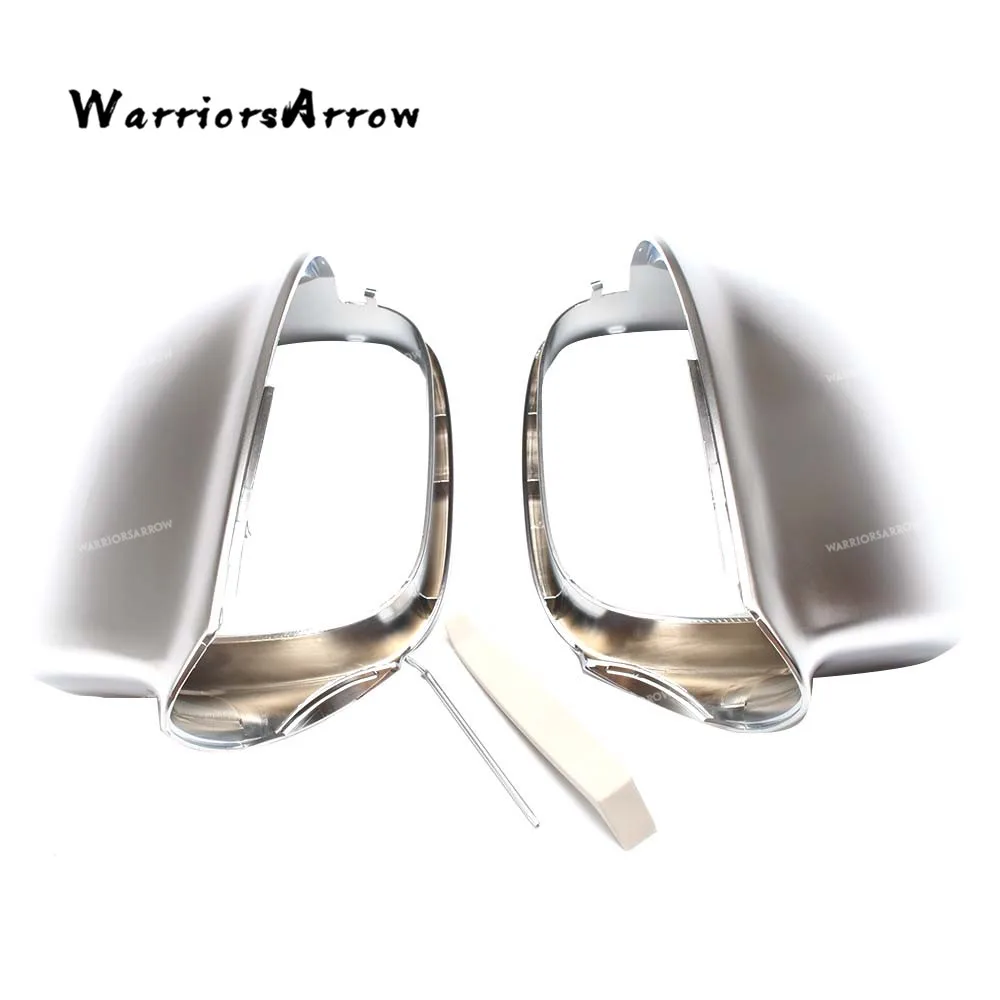 

WarriorsArrow Pair Rearview Side Door Mirror Cover Cap For Audi Q5 2009 2010 2011 2012 2013 2014 2015 For Audi Q7 2009 2010-2017