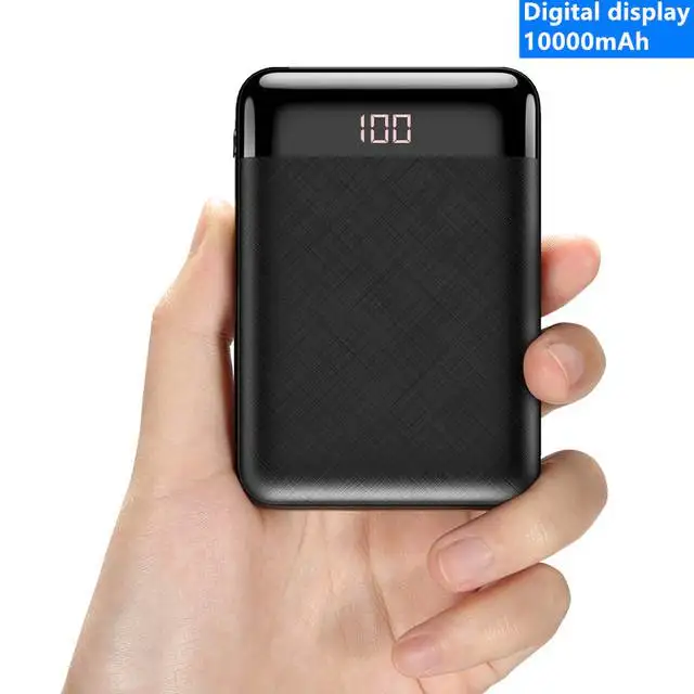 10000mah Digtal FLOVEME power Bank 20000 мАч двойной USB телефон зарядное устройство Внешняя батарея Портативное зарядное устройство Bateria внешний аккумулятор зарядное устройство беспроводная зарядка внешний аккумулятор телефона - Цвет: 10000mah Digtal