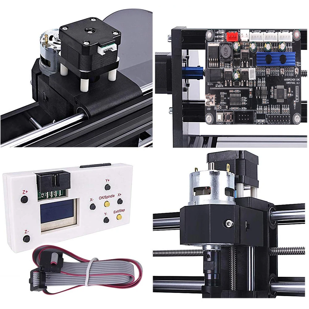 CNC 3018 Pro Max ER11 лазерный гравер PCB фрезерный станок с ЧПУ гравировальный GRBL 15 Вт DIY
