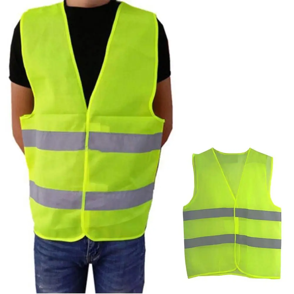

Breathable Reflective Stripes Safety Guard Vest High Visibility Warning Vest