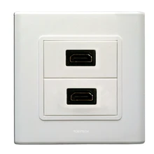 2 HDMI соединителя модули, информация настенной плиты выход Крышка Лицевой панели разъем для кабельной системы