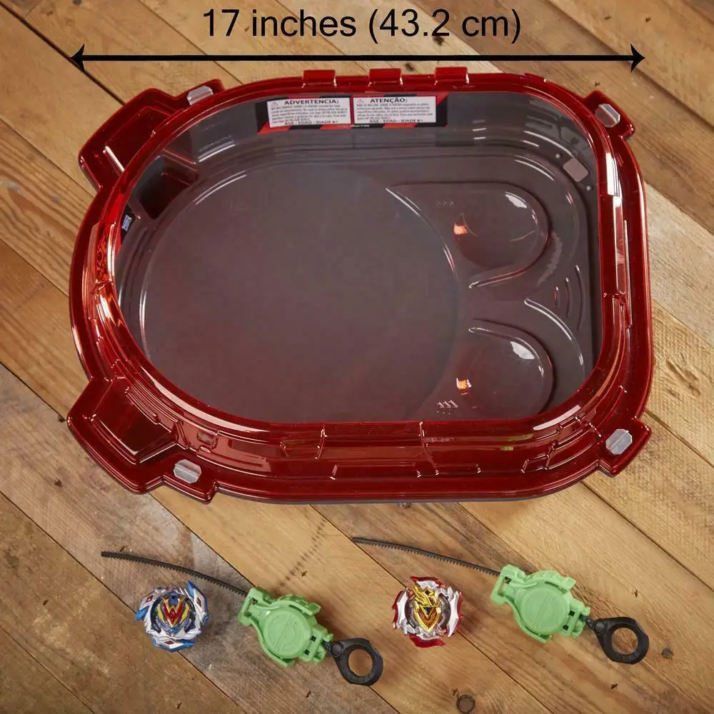 

2019 Hot sales Explosion Turbo Slingshock Rail Racing Battle Set ... Fighting Complete with Beystadium Tops & 8 Age Launchers +