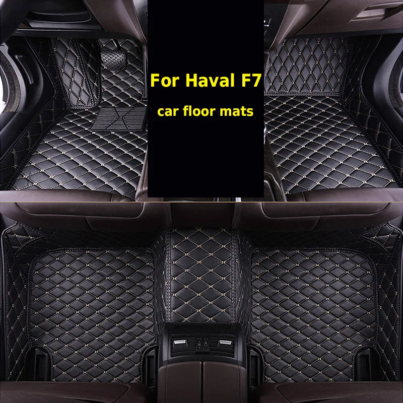 Hivotd для maval F7 хавал ф7 ф7х 2019 2020 автомобильные коврики кожаная подкладка ног анти