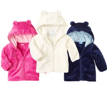 

Baby Autumn Winter Ears Hooded Jacket for Newborn Baby Warm Coats Outerwear Children's Boy Girls Clothing Clothes Jackets 3-24M