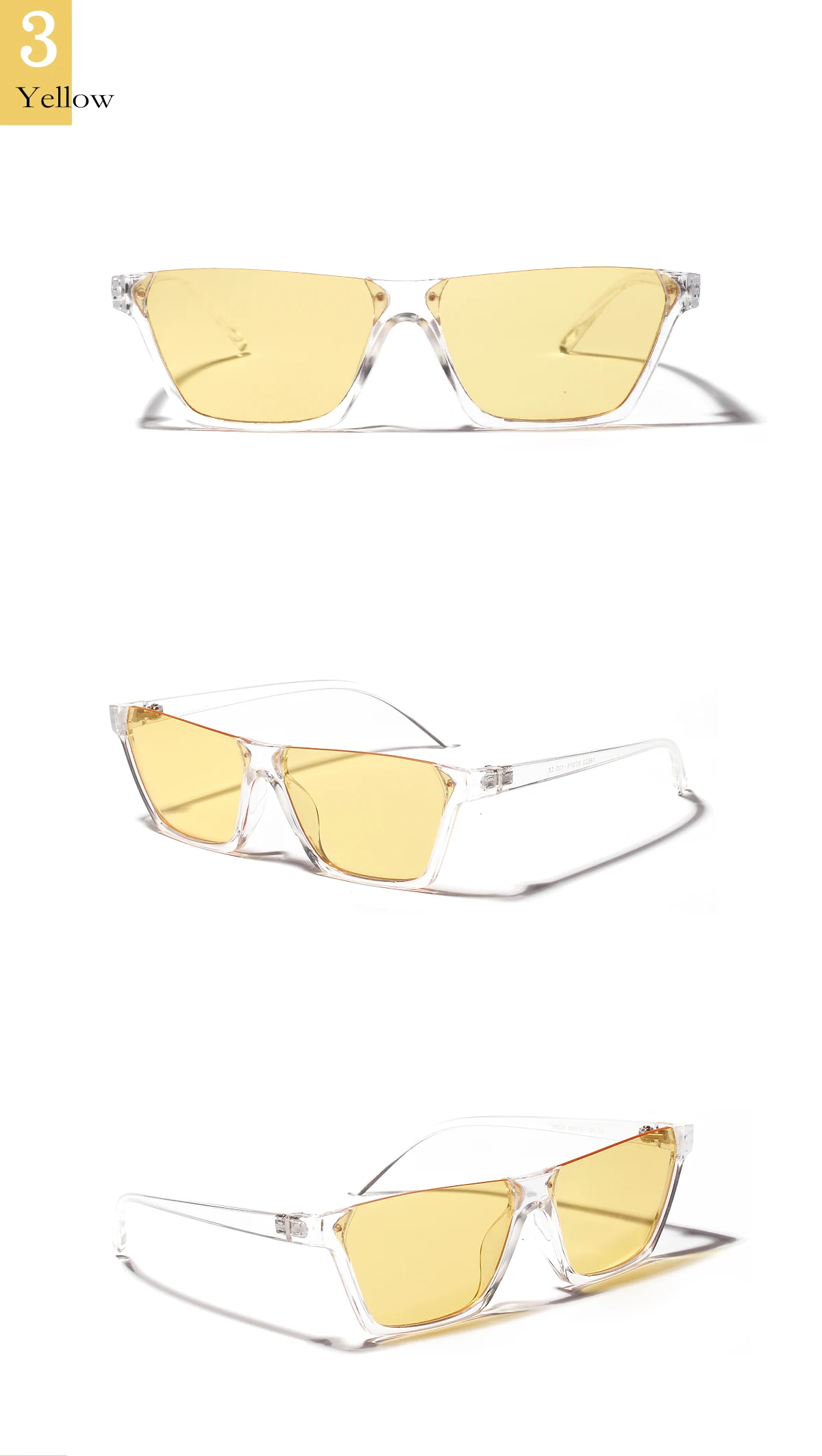 China Custom Fashion Women Casual Small Triangle Cat Eye Sunglasses