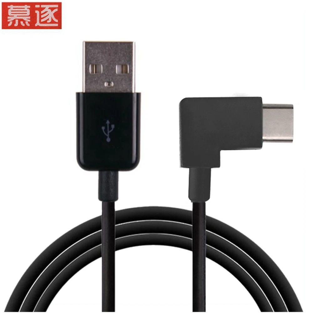 Прямой угол USB 3,1 Тип C USB-C zu USB 2,0 кабель 90 градиентный разъем для планшета и удобный 20 см/100 см/200 см/300 см