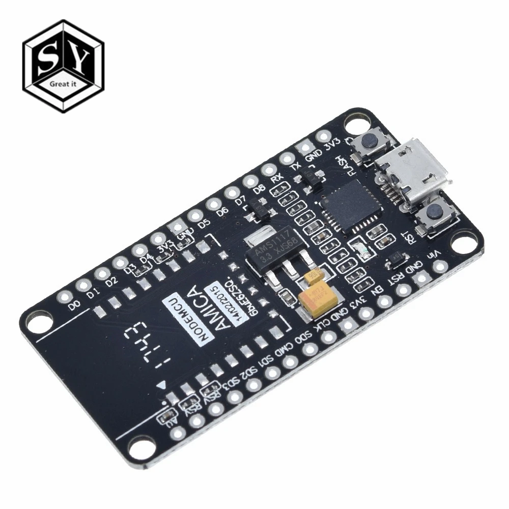 ESP8266 ESP 12F 12 wifi CP2102 NodeMCU совместимая макетная плата для Arduino Интернет вещей адаптер