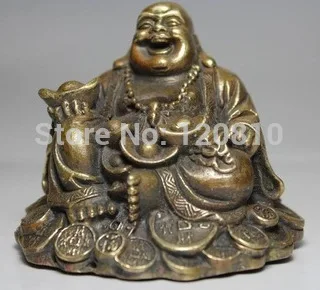 

Chinese Old Copper Handwork Buddha Statue