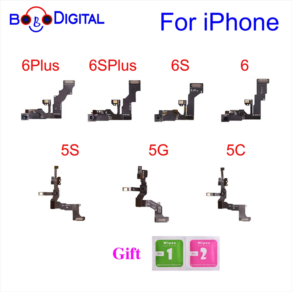 

For iPhone 4 4S 5 5S SE 5C 6G 6S Plus 6p 6sp Front Facing Camera Front Facing Camera Right Proximity Sensor Flex Cable Assembly