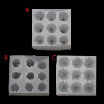 

3D Mini Size Ice Cream Cone Keychain Resin Molds Popsicle Food Play Pendant Epoxy Resin Mold Jewelry Making Tools