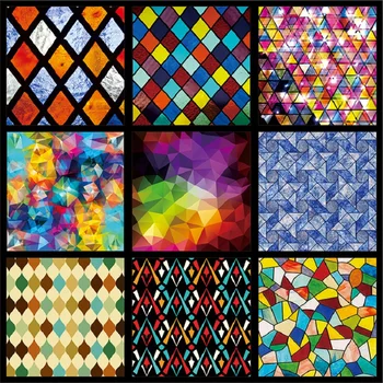 

Custom Size Frosted Window Stickers Classical European Bathroom Wardrobe Kitchen Glass Film 55cmx100cm