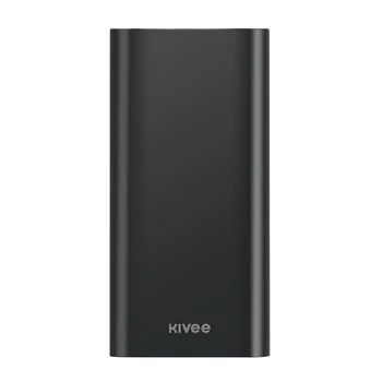 

10000mAh Power Bank For Xiaomi/iPhone/Samsung/Huawei, KIVEE Slim External Battery Power Bank 2 USB Ports Fast Charging Powerbank